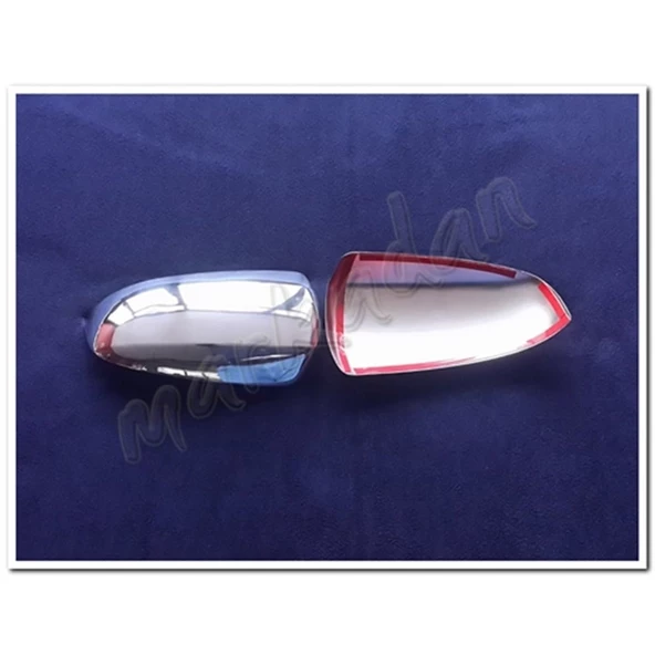 Markadan Bmw X6 Krom Ayna Kapağı 2009-2014 2 Parça Paslanmaz Çelik - Resim 2