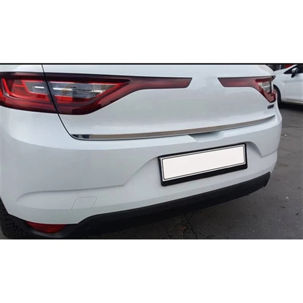 Markadan Renault Megane 4 HB Krom Bagaj Alt Çıta 2016 Sonrası Paslanmaz Çelik ürün görseli