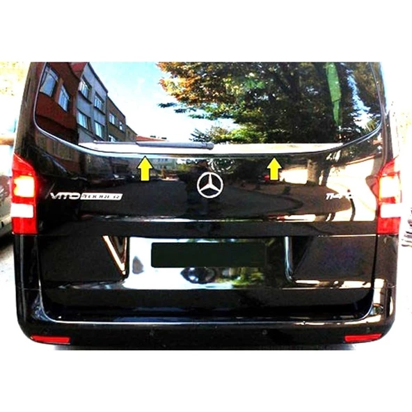 Markadan Mercedes Vito Krom Bagaj Camı Alt Çıta 2014 Sonrası Paslanmaz Çelik ürün görseli