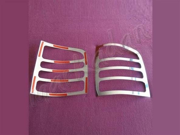 WOC Chrome VW T5 Transporter Krom Stop Çerçevesi 2003-2014 2 Parça Paslanmaz Çelik - Resim 2