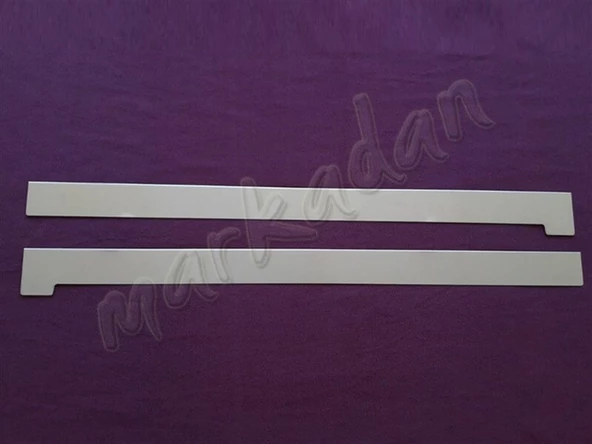 WOC Chrome VW Caddy Krom Sürgülü Kapı Çıtası 2004-2014 2 Parça Paslanmaz Çelik ürün görseli