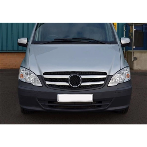 WOC Chrome Mercedes Vito Krom Ön Panjur 2010-2014 4 Parça Paslanmaz Çelik ürün görseli