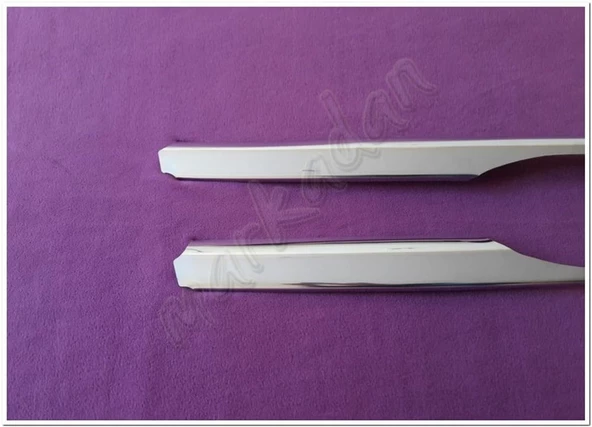 WOC Chrome Ford Transit Krom Ön Panjur 2007-2013 2 Parça Paslanmaz Çelik - 3