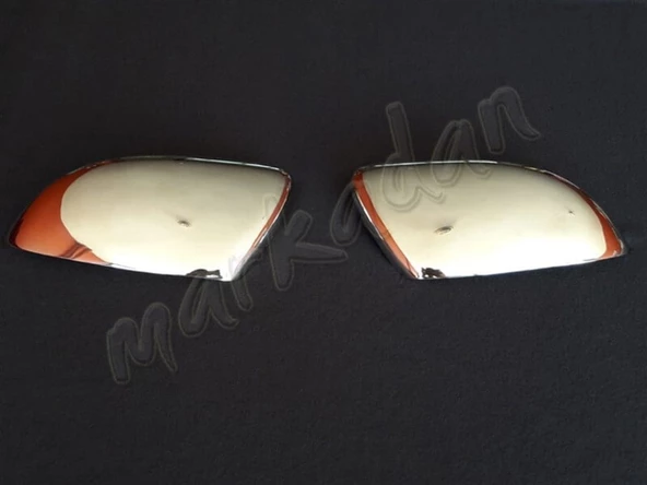 Markadan VW Touran Krom Ayna Kapağı 2009 Sonrası 2 Parça Paslanmaz Çelik ürün görseli 1