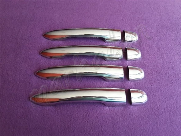 WOC Chrome Renault Scenic 2 Krom Kapı Kolu 2003-2009 4 Kapı Paslanmaz Çelik ürün görseli