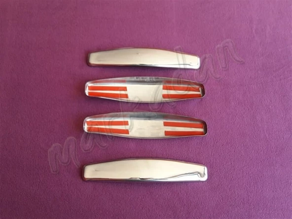 WOC Chrome Dacia Duster Krom Kapı Kolu 2010-2017 4 Kapı Paslanmaz Çelik - Resim 2