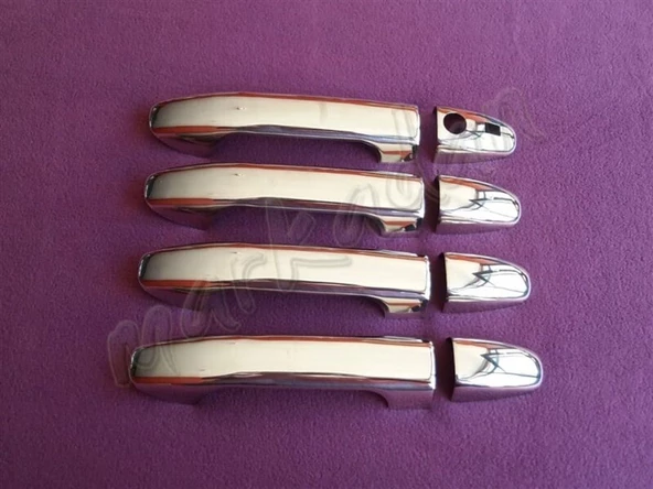 WOC Chrome Mercedes Vito Sensörlü Krom Kapı Kolu 2014 Sonrasi 4 Kapı Paslanmaz Çelik ürün görseli 1