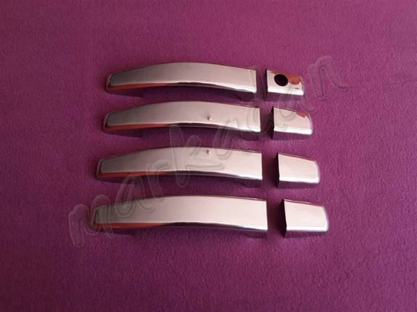 WOC Chrome Opel Zafira Tourer C 2011 Sonrası Krom Kapı Kolu 4 Kapı Paslanmaz Çelik ürün görseli