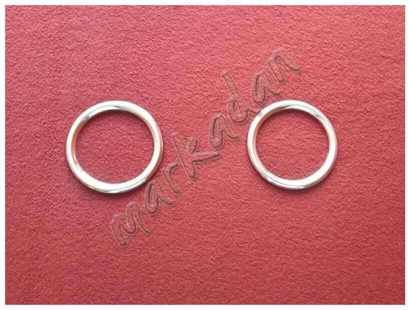 DB Chrome Ford Tourneo Courier Sis Farı Çerçeve Nikelajı 2014-2017 2 Parça P.Çelik ürün görseli