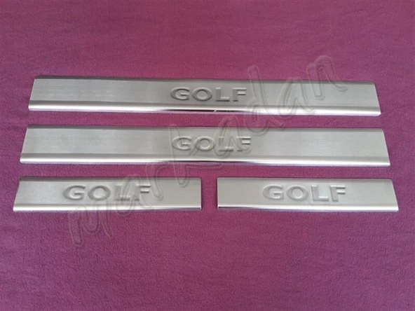 WOC Chrome VW Golf 4 Krom Kapı Eşiği 1998-2004 4 Parça Paslanmaz Çelik ürün görseli