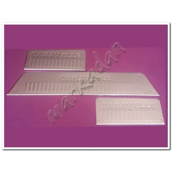 WOC Chrome VW T5 Caravelle Krom Kapı Eşiği 2003-2014 3 Parça Paslanmaz Çelik ürün görseli