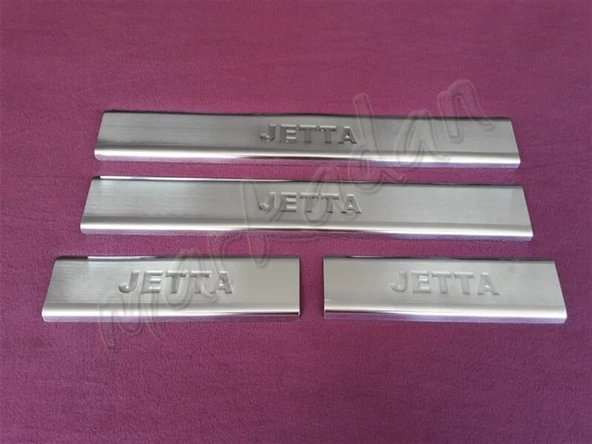 WOC Chrome VW Jetta Krom Kapı Eşiği 2011-2017 4 Parça Paslanmaz Çelik