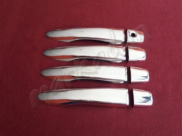 DB Chrome Nissan Qashqai Sensörsüz Kapı Kolu Nikelajı 2014-2021 4 Kapı P.Çelik ürün görseli