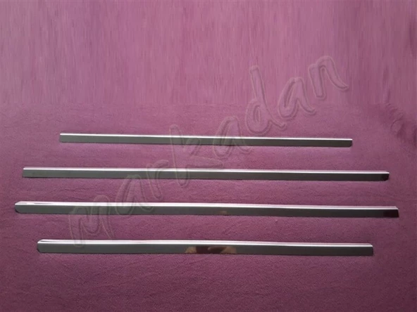 WOC Chrome Mercedes E W211 Krom Cam Çıtası 2002-2009 4 Parça Paslanmaz Çelik ürün görseli 1