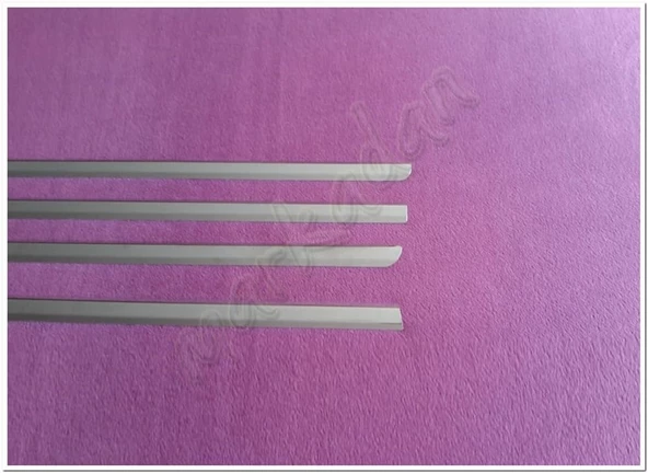 WOC Chrome Renault Clio 2 HB Krom Cam Çıtası 1999-2009 4 Parça Paslanmaz Çelik - Resim 3