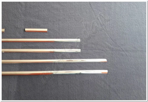 Markadan Hyundai i20 Krom Cam Çıtası 2008-2014 6 Parça Paslanmaz Çelik - Resim 3