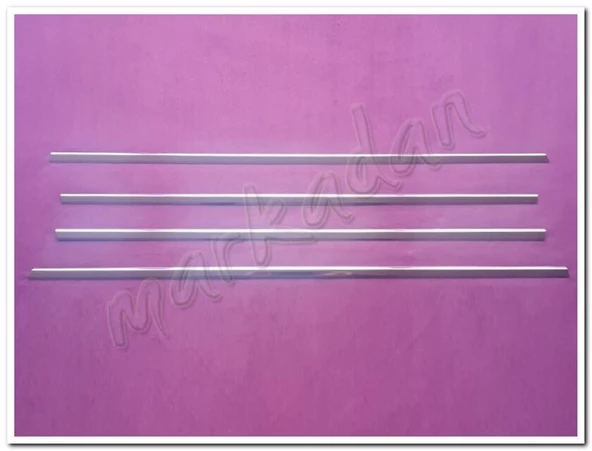 WOC Chrome Honda Civic Sedan Krom Cam Çıtası 1996-2000 4 Parça Paslanmaz Çelik ürün görseli