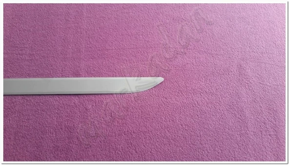 WOC Chrome Fiat Egea Sedan Krom Bagaj Alt Çıta 2015 Sonrası Paslanmaz Çelik - Resim 3