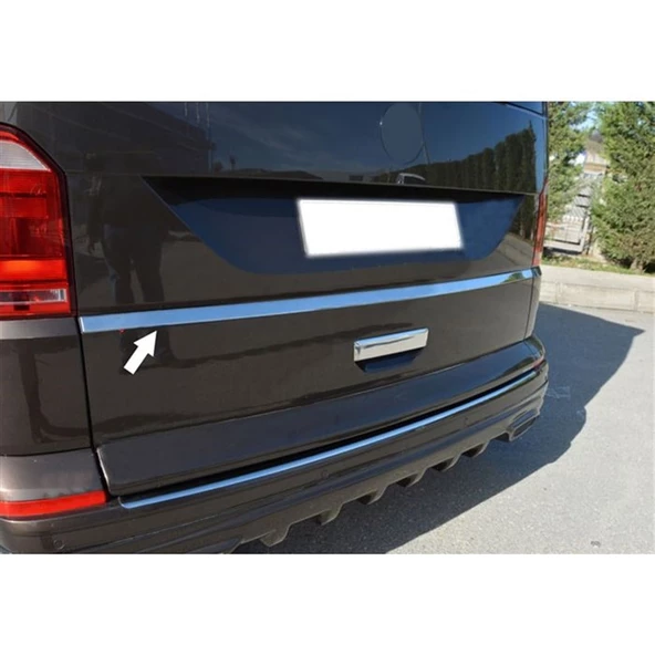 WOC Chrome VW T6 Transporter Krom Bagaj Çıtası 2015-2024 Tek Kapı Paslanmaz Çelik ürün görseli