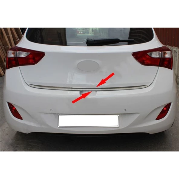 WOC Chrome Hyundai i30 Krom Bagaj Alt Çıta 2012-2017 Paslanmaz Çelik ürün görseli