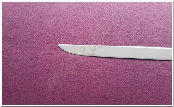 WOC Chrome Dacia Logan Mcv Krom Bagaj Alt Çıta 2013-2020 Paslanmaz Çelik - Resim 2