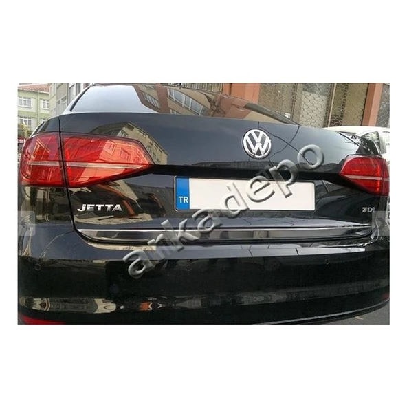 WOC Chrome VW Jetta Krom Bagaj Alt Çıta 2015-2017 Paslanmaz Çelik ürün görseli 1