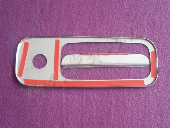 WOC Chrome Seat Alhambra Krom Bagaj Açma 1996-2010 2 Parça Paslanmaz Çelik - Resim 2