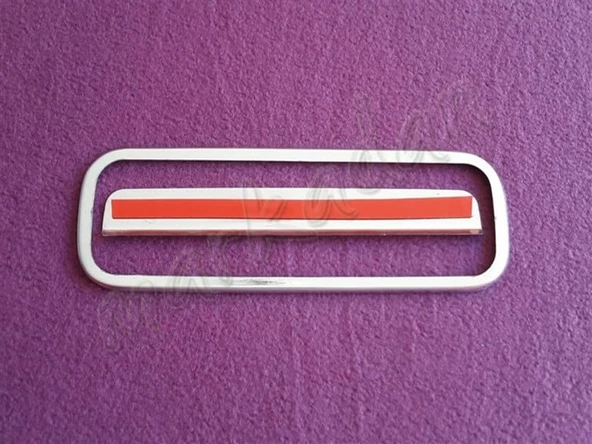 WOC Chrome VW T5 Multivan Krom Bagaj Açma 2010-2014 2 Parça Paslanmaz Çelik - Resim 2