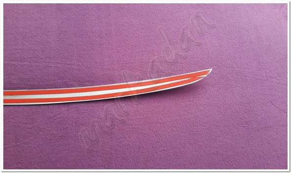 WOC Chrome Opel Corsa D Krom Bagaj Alt Çıta 2006-2015 Paslanmaz Çelik - Resim 4