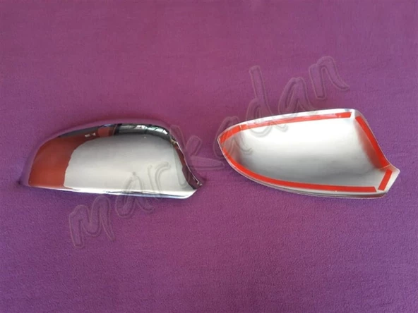 WOC Chrome Opel Astra J Krom Ayna Kapağı 2010 Sonrası 2 Parça Paslanmaz Çelik - Resim 2