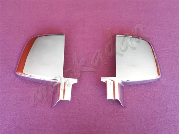WOC Chrome Fiat Doblo Krom Ayna Kapağı 2010-2023 2 Parça Abs Krom ürün görseli 1