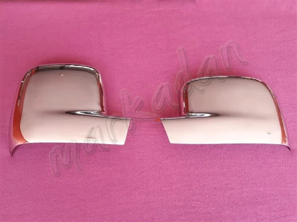 WOC Chrome VW Caddy Krom Ayna Kapağı 2004-2014 2 Parça Abs Krom ürün görseli 1
