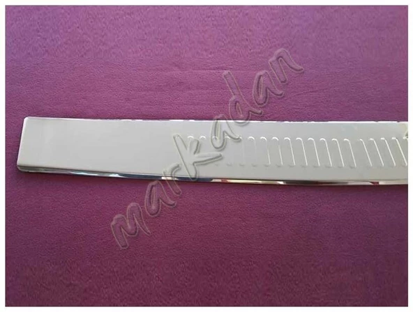 WOC Chrome VW T4 Caravelle Krom Arka Tampon Eşiği 1995-2003 Paslanmaz Çelik - Resim 4