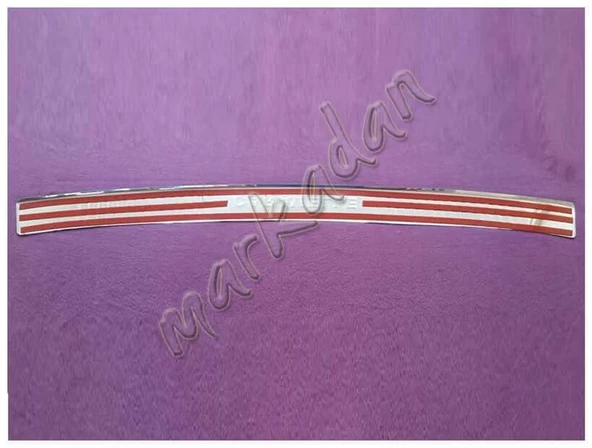 WOC Chrome VW T5 Caravelle Krom Arka Tampon Eşiği 2003-2014 Paslanmaz Çelik - Resim 2