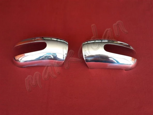 DB Chrome Mercedes ML W164 Krom Ayna Kapağı 2005-2011 2 Parça P.Çelik ürün görseli