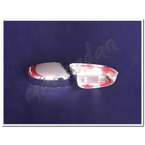 Markadan Ford Focus Krom Ayna Kapağı 2008-2011 2 Parça ABS Krom - Resim 2