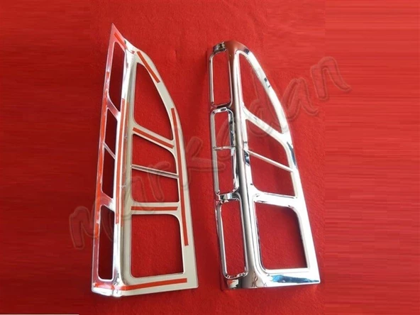 Markadan Peugeot Partner Tepee Krom Stop Çerçevesi 2008-2018 2 Parça Abs Krom - Resim 2