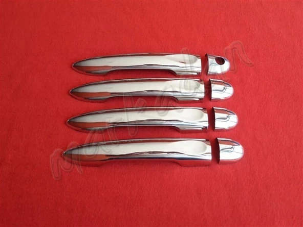 Markadan Renault Scenic 3 Krom Kapı Kolu 2009-2016 4 Kapı Paslanmaz Çelik ürün görseli