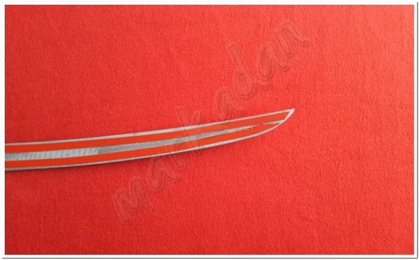 DB Chrome Opel Corsa D Krom Bagaj Alt Çıta 2006-2015 P.Çelik - Resim 4