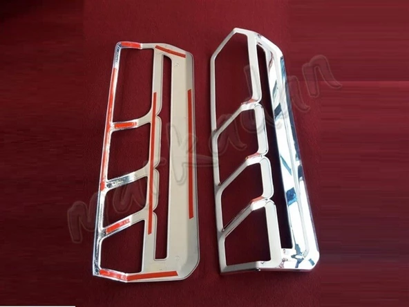 DB Chrome Ford Transit Stop Çerçevesi 2014 Sonrası 2 Parça Abs Krom - Resim 2