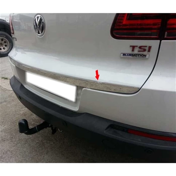 DB Chrome VW Tiguan Krom Bagaj Alt Çıta 2007-2015 P.Çelik ürün görseli