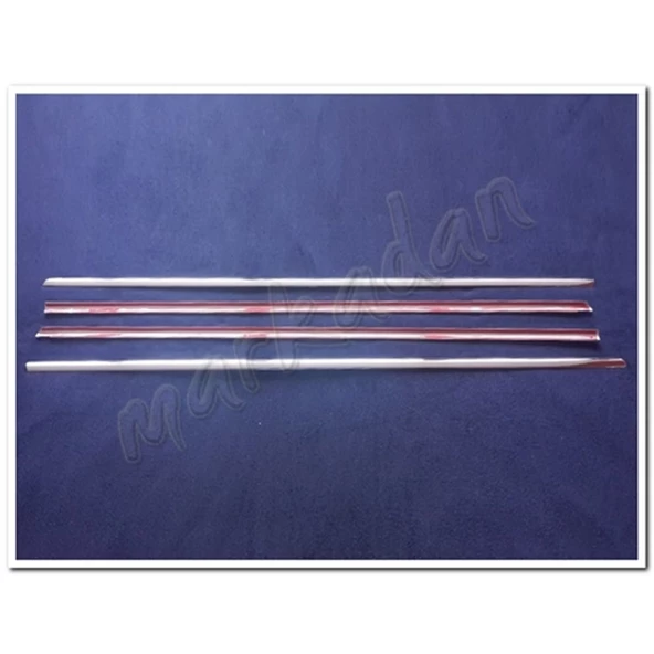 Markadan VW Passat B8.5 Sedan Krom Cam Çıtası 2019 Sonrası 4 Parça Paslanmaz Çelik - Resim 2