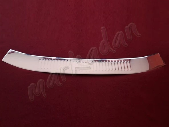 DB Chrome Ford Tourneo Courier Arka Tampon Üstü Nikelaj 2014-2023 P.Çelik ürün görseli