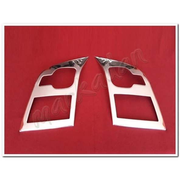 DB Chrome Ford Transit Far Çerçeve Nikelajı 2007-2013 2 Parça P.Çelik - 2