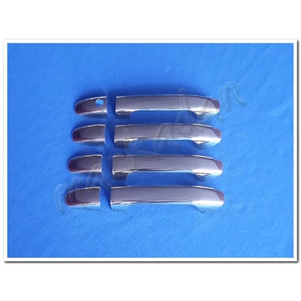 Mercedes Sprinter W907 Çift Delik Krom Kapı Kolu 2018 Sonrası 4 Kapı Paslanmaz Çelik - Resim 2