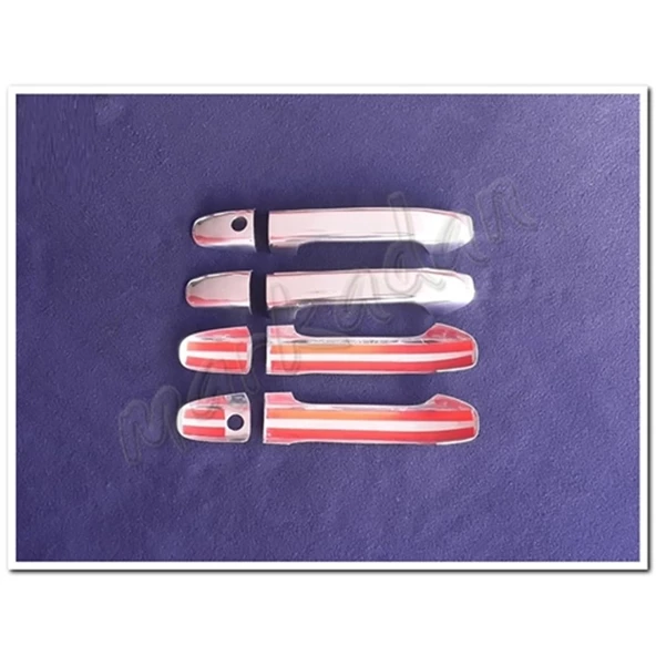 Markadan Mercedes Sprinter W907 Tek Delik Krom Kapı Kolu 2018 Sonrası 4 Kapı Paslanmaz Çelik - Resim 2