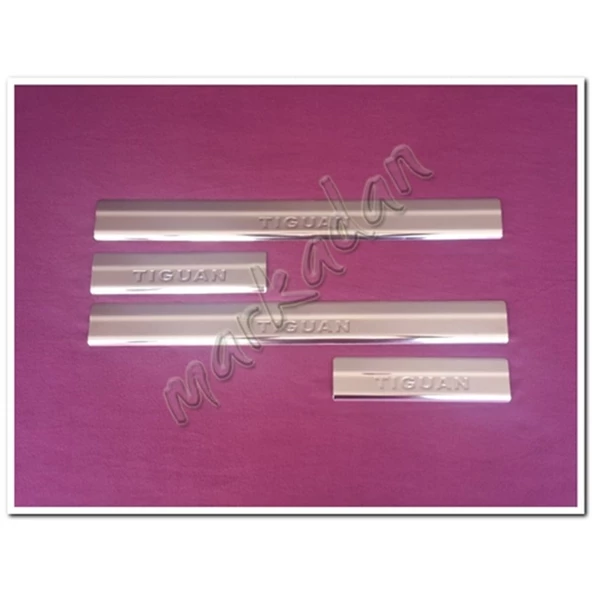 WOC Chrome VW Tiguan Krom Kapı Eşiği 2007-2015 4 Parça Paslanmaz Çelik ürün görseli