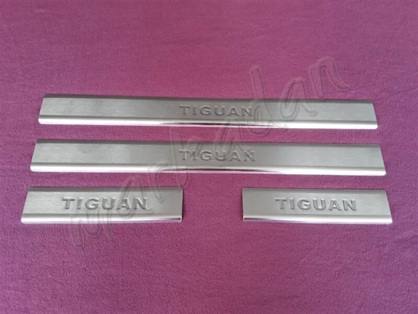 WOC Chrome VW Tiguan Krom Kapı Eşiği 2016-2024 4 Parça Paslanmaz Çelik ürün görseli