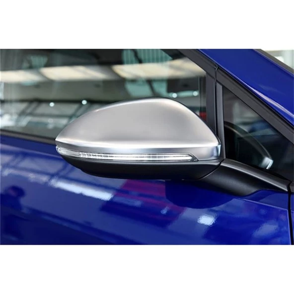WOC Chrome VW Touran Krom Ayna Kapağı 2009 Sonrası 2 Parça Paslanmaz Çelik - 3