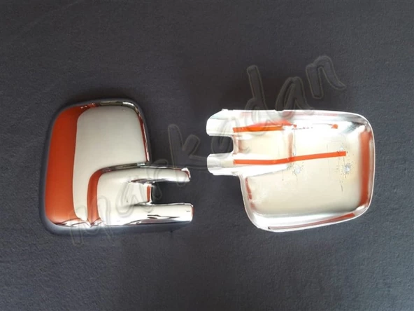 Markadan VW T4 Multivan Krom Ayna Kapağı 1995-2003 2 Parça Abs Krom - Resim 2